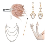 1920s Flapper Headwear Great Gatsby Party Hair Accessories