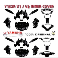 Y15ZR V1 V2 INNER COVER SET HITAM COVER INNER SET 100% ORIGINAL HLY Y15 ZR B17 F8400 00 10 B17-F8400