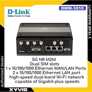 D-LINK DWM-3010 5G Broadband NR M2M Gateway Dual Sim Industrial Mobile Router