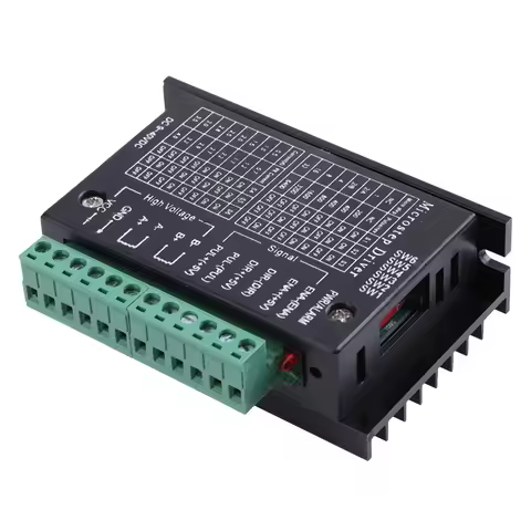 TB6600 Upgraded Stepper Motor Driver 4A 42VDC Stepping Controller Single Axes Microstep Driver for 4