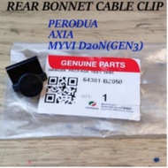 64381-BZ050 ORIGINAL REAR BONNET CABLE CLIP SPEAKER BOARD CLIP SPEAKER BOARD HOLDER CLIP PERODUA AXI