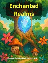 Enchanted Realms: A Magical Fantasy Coloring Adventure for Kids Ages 8–12