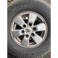 Hilux Vigo Kun25 Kun26 15 inch Sports Rim ONLY (No tayar) Original USED (Sebiji Sahaja)(USED)
