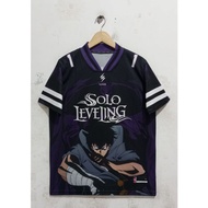JIN WOO ANIME JERSEY, JIN WOO LEVELING SOLO ANIME OVERSIZE JERSEY, SOLO LEVELING, ANIME JERSEY