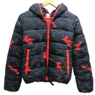 [Pre-owned] DUVETICA Hydrogen Camouflage Down Jacket, Navy