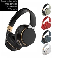 【Worldwide Delivery】 Wireless Bluetooth Headset Hifi Stereo Strong Bass Noise Cancelling Earphones Supoort Tf With Mic Deep Bass Headset