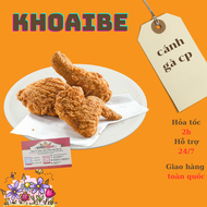 Cánh gà kfc hãng CP tẩm bột sẵn ngon như ở quán