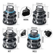 🚚【สินค้าใหม่ + จัดส่งฟรี】🚚ไฟรถยนต์ LED ตัดหมอกเลนส์เลเซอร์ L5ใหม่2ชิ้นแก้ไขไฟหน้ารถยนต์สปอตไลท์ไฟรถ