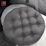 [Lovoski] 24 X 24 Inch Seat Cushion Chair Pad Waterproof Round Seat Cushion for Indoor Outdoor Rocki
