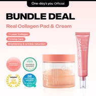 [Bundle of 2] [One-day's you Official] Help Me Real Intense Collagen Toner Pad (70pcs) + Real Collag