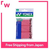 YONEX Nano Towel Grip AC403-3 Over Grip Tape 001/Red