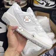 Men's and Women's Shoes New Balance 550 Light gray NB 550 |       All white box！！！