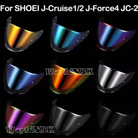 Helmet Visor for SHOEI J-Cruise 1 J-Cruise 2 J-Force 4 CJ-2 Motorcycle Helmet Lens Open Face Shield 