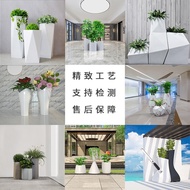 瀚湖玻璃钢商场花盆商业街小区房地产落地摆件户外定制大花瓶花组合 超多款式 定制办公工具