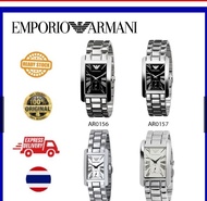 Free shipping (ของแท้) Emporio Armani ผู้ชาย แฟชั่น หรูหรา นาฬิกา AR0146 AR0156 AR0157 AR0145 26mm/30mm