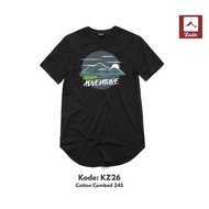 Da'wah T-shirts - Adventure muslim T-shirts - kurta t-shirts - KZ 26 - Longline T-shirts by ZAIN