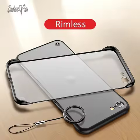 DECLAREYAO Light Slim PC Matte Frameless Hard Coque For Apple iPhone SE 2022 2020 2nd 3rd Generation