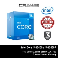 INTEL CORE I5-12400 / I5-12400F 2.5GHZ, 6C/12T, 18MB CACHE, LGA 1700 PROCESSOR