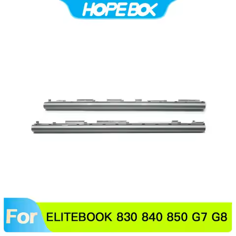 for HP ELITEBOOK 830 840 850 G7 G8 Laptop hinge coversilver Decorative shell Long strip cover case
