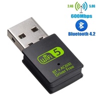 USB Wifi AC Bluetooth Dual Band Wireless Combo Adapter 2G 2.4G 5G BT