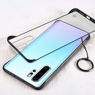 Untra-thin TPU Phone Case Transparent Matte for Huawei P20 P30 Mate 20 Honor 10 20 20i Pro Lite Nova 5i Y9 2019 Rimless