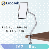 I67 - Giá đỡ Ipad/ Máy tính bảng/ Arm Ipad - Tay arm Ipad/ tay nâng Máy tính bảng - Kẹp cố định