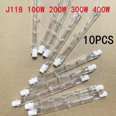 1/2/5/10PCS R7S J118 Replace Halogen Light Tube LED Glass Tube COB Light Bulb High Power Corn Lamp 1