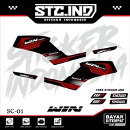 HONDA STRIPING STICKER WIN 100 32HONDA