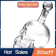 1000ml Decanter Crystal Skull Head glass Vodka Whisky
