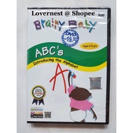 Brainy Baby DVD ABC's Introducing the Alphabet Age 2-5 Years