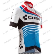 「 COD」 Ready Stock Mountain Bike Cycling Jersey Cube Teamline Bicycle Top Shirt for Men