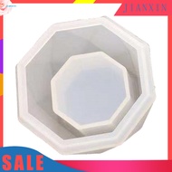  Silicone DIY Mold Succulent Plant Flower Pot Concrete Cement Clay Casting Tool