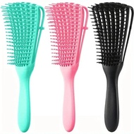 3pcs Detangling Hair Brush Set for Curly Thick Hair, Detangling Brush for Afro America/ African Hair