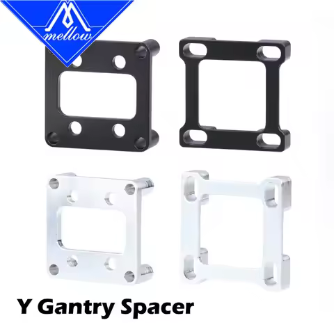 Mellow 2Pcs Lightweight High-Precision CNC VzBoT Aluminum Y Gantry Spacer for Ultra-Fast 3D Printer 