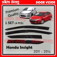 Honda Insight Door Visor Mugen Insight Hybrid 2011 2012 2013 2014
