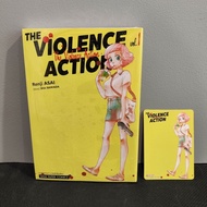 THE VIOLENCE ACTION Volume 1 Has A Card