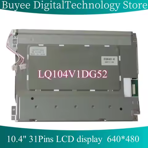 10.4" LCD Screen LQ10D367 LQ10D368 LQ10D36A LQ104V1DG81 LQ104V1DG52 LQ104V1DG61 LCD Screen Display R