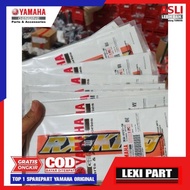 STICKER EMBLEM TUTUP AKI RX KING YAMAHA ORIGINAL 2001 2002