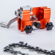 Chainsaw Sharpener Jig with 1pcs Sharpening Head Manual Chain Grinding Tools for Most Chain Saw Electric Saw
