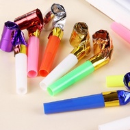 1pc Small Blower Noise Makers Whistle Colorful Blower Funny Blowout for kids