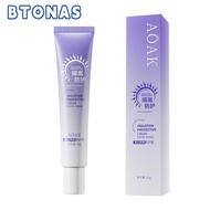 BTONAS Isolation Protection Cream, Moisturizing Concealer Sun Protection Cream, Natural Invisible Po