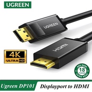 Cáp Displayport to HDMI Ugreen 15773 15774 DP119 10238 10239 10202 10203 10204 Chính hãng DP101