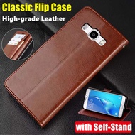 For Samsung Galaxy J7 2016 5.5 inch SM-J710F J710G J710H J710M J710K Genuine Leather Case Vintage Wa