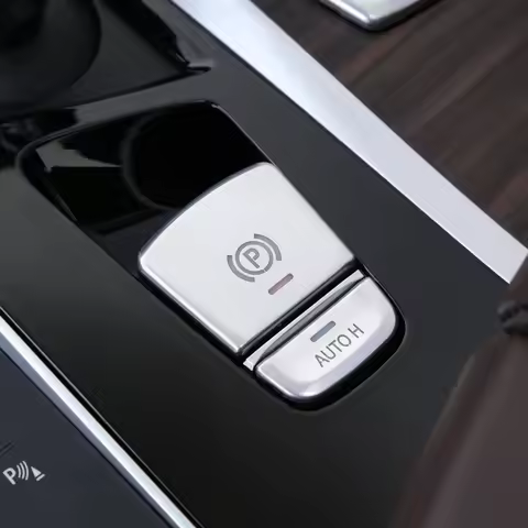 For BMW new 5 Series 6 Series GT X3 X4 P gear handbrake one key start button sticker AUTO H button s