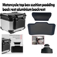 TAIWAN BACKREST CUSHION ALUMINIUM TOP BOX PREMIUM COMFORTABLE WATERPROOF SANDARAN BELAKANG BOX MOTOR