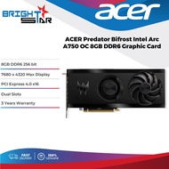 ACER Predator Bifrost Intel Arc A750 OC 8GB DDR6 Graphic Card