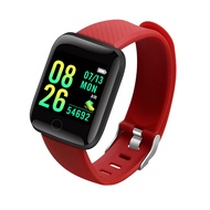 100% Original 116plus touch screen smart watch bluetooth reminder heart rate monitor blood pressure 