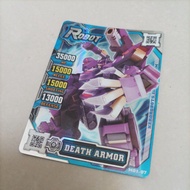 hero ROBOTS DEATH ARMOR SINGLES CARD FOIL
