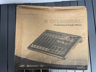 Ashley SMR-6     6 channel professional audio mixer
