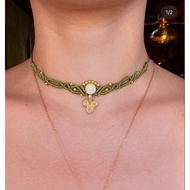 Greenville Macrame Choker Necklace boho bohemian necklace